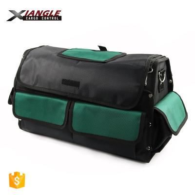 China Durable Car Open Work Packing Tool Bag Maker Nylon Heavy Duty Toll Pouch Tool Bag For Plumbers for sale