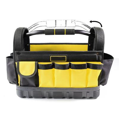 China Wholesale Customized Durable Heavy Duty Logo Welding Hvac Workshop Oxford Cloth Belt Tool Bag for sale