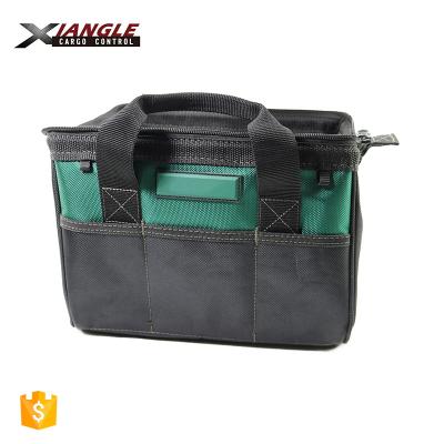 China Durable 12 Inch Tools Bag Waterproof Electrical Technician 2 Pocket 6 Foldable Theavy Duty Tool Bag for sale