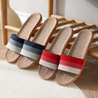 China CUSHIONING New Fashion Sandals Unisex Canvas Non-slip Breathable Slippers for sale