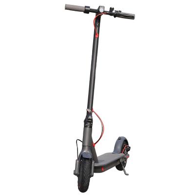 China Alluminum Alloy EU Warehouse In Hot Sale 36V 10.4Ah Solid Tire Long Range Running Electric Scooter for sale