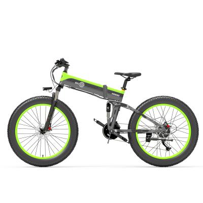 China EU Warehouse 26 Aluminum Alloy Fat Tire BEZIOR X1000 12.8AH 1000w 48V e Bike Frame Power Bike for sale