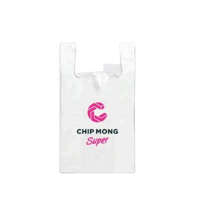 Cina Security T Shirt Shipping Plastic Bag With Logo in vendita