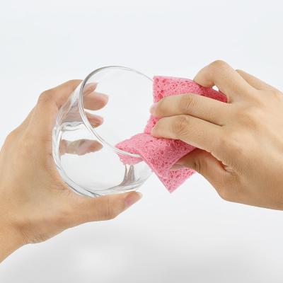 China 2022 Sustainable High Quality Reusable Cellulose Sponge Water Compressed Cellulose Sponge Cleaning Eco Friendly Compressed Cellulose Sponge for sale