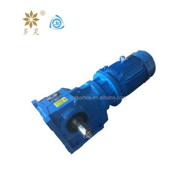 China High Strength Alloy Steel K Series Helical-Spiral Bevel Gearbox for sale