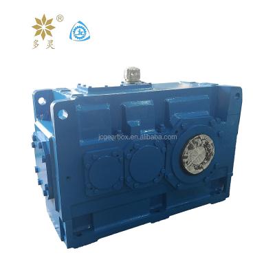 China High Efficiency H Series Heavy Duty Gear Box With 2 Stages Speed ​​Reducer H Series Gear Motor for sale