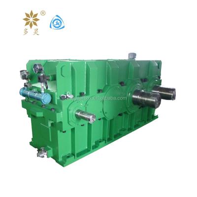 China Jiangyin XK 650 gearbox transmission gear box for rubber open mixing mill machine SZL series for sale