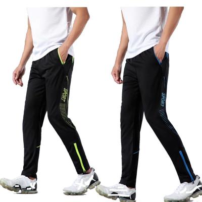 China Newest Fashion Style Sports Men Summer Sports Pants Women Quick Dry Fitness Breathable Slim Foot Training Men Running Casual Trousers for sale