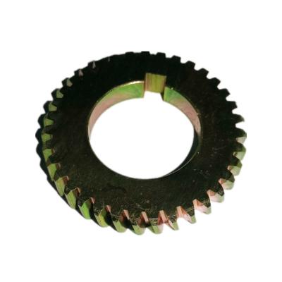 China Gearbox OEM Plated Polishing Plating Poion Grades Steel Helical Parts Gear for sale