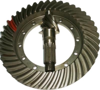 China Building material stores sell well new type steel small right hand metal milling helical bevel gear for sale