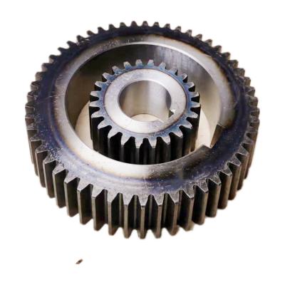 China Gearbox Grinding High Frequency Hardened Quenching Steel Tooth Prices Regulate Pinion for sale