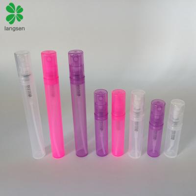 China Competitive price pp 10ml perfume pen spray bottles pp 10ml perfume pen spray bottles spray pump bottles for perfume water for sale