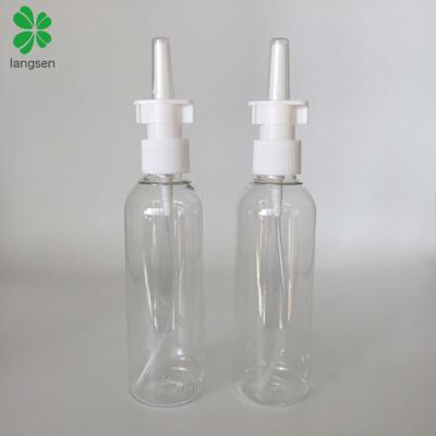 China Wholesale 100ml 3oz Sterile Plastic Nasal Spray Bottles Best Price 100ml 3oz Sterile Plastic Bottles Nasal Spray Bottles, Nose Spray Bottles for sale