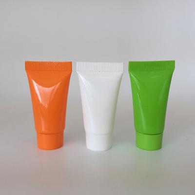 China Squeezable Plastic Cosmetic Tube 5g/ml Empty Squeezable Plastic Cosmetic Packaging 5g Soft Tube, PP/PE Cosmetic Cream Dispenser Tube for sale