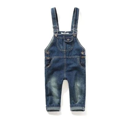 China Cute Color Fade Proof Children Overalls Kids Long Pants Pants Quality Overalls Wholesale for sale