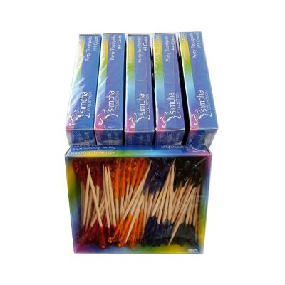 China Free Sample Factory Price Disposable Best 2.5 Inch 3.1 Inch 3.9 Inch Flavor Toothpick for sale