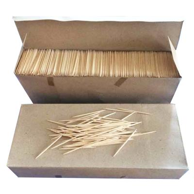 China Free Sample Factory Price Disposable Best 2.5 3.1 Inch 3.9 Inch Wooden Toothpick for sale