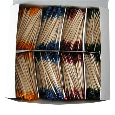 China Free Sample Factory Price Disposable Wooden Sandwich Toothpicks Best Selection for sale