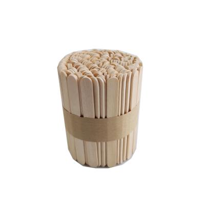 China Sustainable Eco - Friendly Wooden Ice Cream Sticks Disposable Sticks 65mm 93mm 114mm for sale