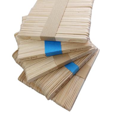 China Sustainable Wooden Disposable Ice Cream Sticks Food Grade for sale