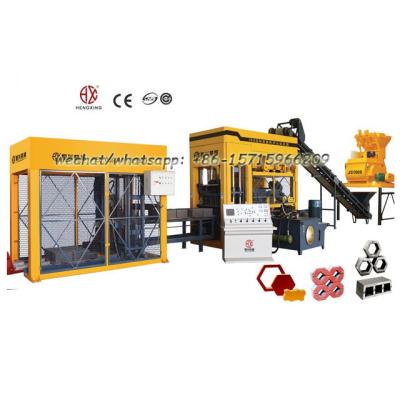 China Hotels Automatic Hollow Brick Machine Rare Earth Material Forming Machine Concrete Paver Brick Machine for sale