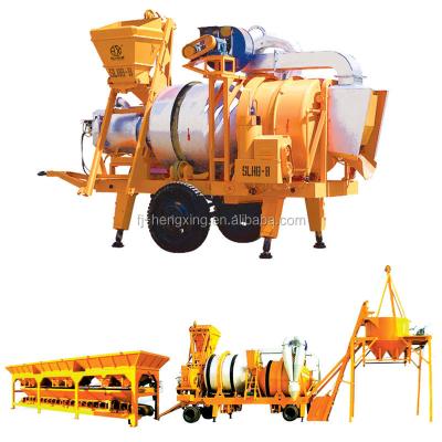 China RQLZB Series Small Mobile Asphalt Hot Mix Plant For Sale Asphalt Mixing Plant Price for sale