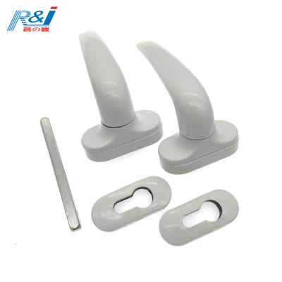 China Modern A pair of handle with accessories door handle and window handle for sale