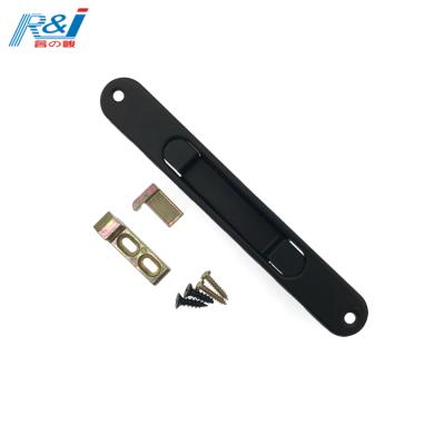 China Easy Installation Plastic Zinc Alloy Door Window Accessories Lock Cylinder Crescent Lock Sliding Window Lock for sale