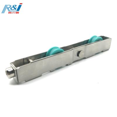 China High quality double wheel 201 stainless steel sliding door&window roller high quality for sale