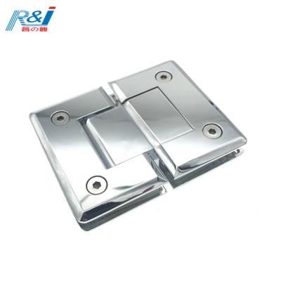 China Assets; Easy to install; 180 Degree Bevel Shower Safe Hinge For Bathroom Glass Door Bathroom Hardware Accessories for sale