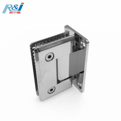 China Durable Brass Material 90 Degree Glass To Wall High Quality Heavy Duty Shower Hinge for sale