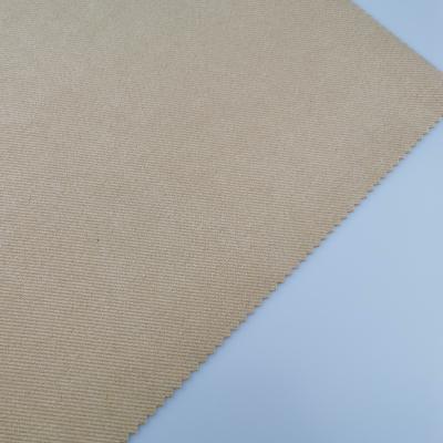 China Brushed Sueded 92% Polyester+8% Spandex Twill Suede Fabric For Garment for sale