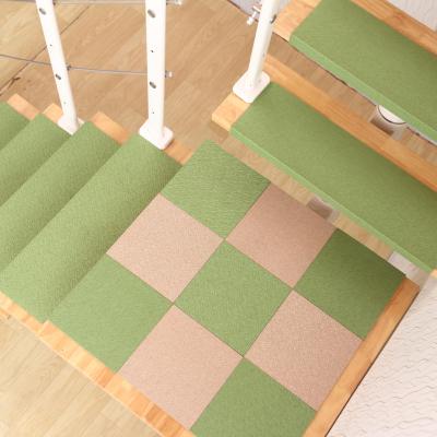 China China Bulk Stripe Order Stair Protector Anti Slip Mat Non Slip Stair Mats Treads Cover Single Mat For Stair for sale