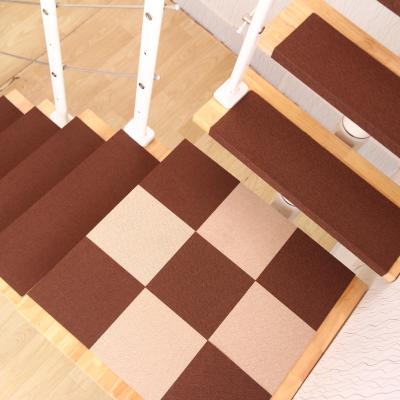 China Double Stripes Stair Treads Proctor Hot Sale Clear Stair Treads Mats Anti-Slip Carpet For Staircase With Wholesale Price for sale