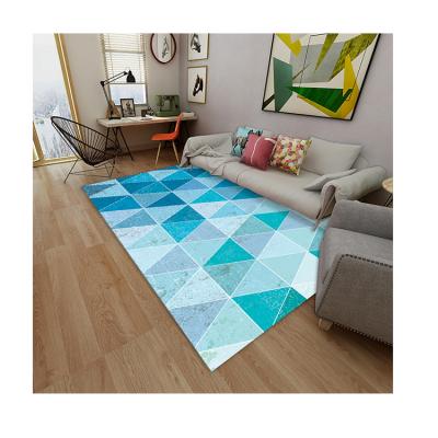 China Wholesale Modern Style Geometric Custom Size Manufacturer Modern Blankets with Wilton Design for sale