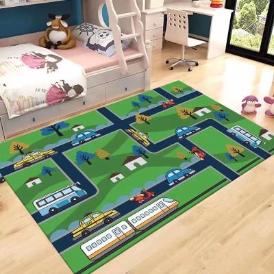 China 2021 new pattern small carpet printed material washable for comercial 3d carpet cover mats for taking photo for sale