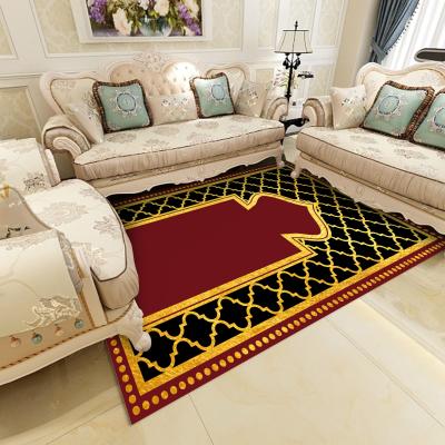 China Washable soft carpet rug cover islamic turkey mosque prayer rugs custom made muslim rug sejadah mosque muslim rug for sale