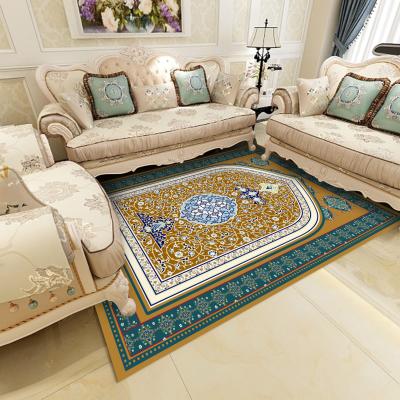 China High Quality New Design Muslim Prayer Mat Hallway Blanket Sajadah Prayer Rug Muslim Carpet Washable In Carpet for sale