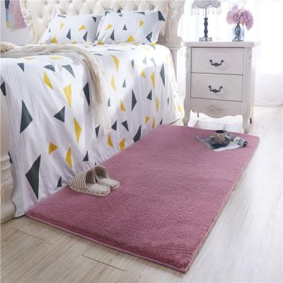 China Wholesale Customized Anti-slip Super Soft Rabbit Faux Fur Blanket Faux Fur Carpet Manufacturers for sale