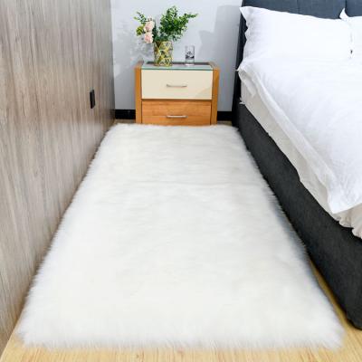 China Macrotrichium Acrylic Fibers Acrylic Fibers Artificial Wool Suede Cloth Blanket Rug Faux Fur Soft Carpet Anti-Slip Comfortable Fluffy for sale