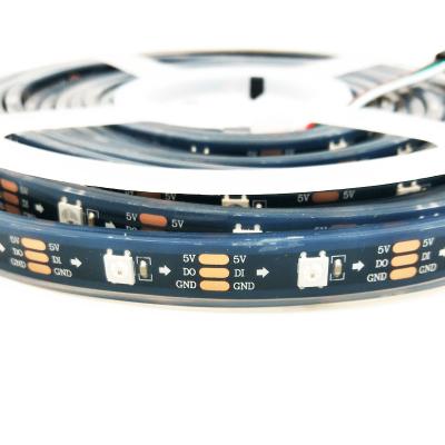 China LANDSCAPE SK 6812 Waterproof Black Magic PCB IP68 Flexible Led Strip Light 30leds/meter for sale