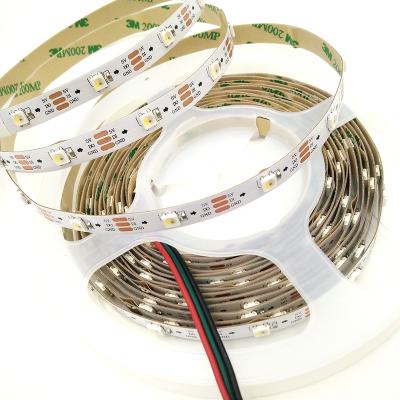 China LANDSCAPE 30LEDs/m LED Strip RGBW SK6812 White Flexible Digital LED Strip Light Waterproof PCB Light for sale