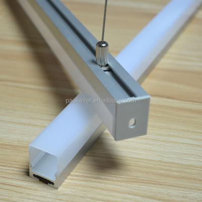 China Anodized Aluminum Plastic Mount Cover Indoor Hanging Aluminum Housing For LED Ceiling Lights for sale