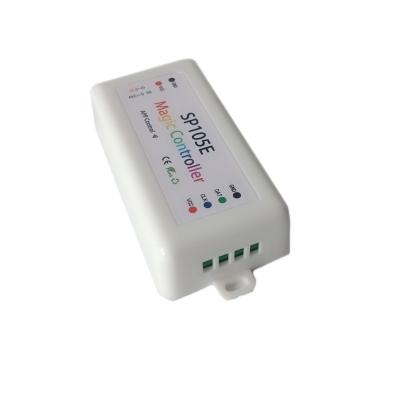 China SP105E Smart RGB LED Controller Remote Control By Phone APP 85*45*22mm for sale