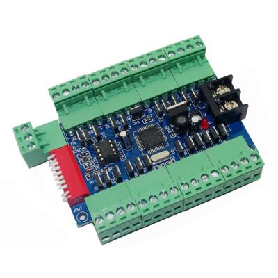 China 8 groups 24 channels DMX512 decoder, 24 channels dmx512 controller 110*80*28mm for sale