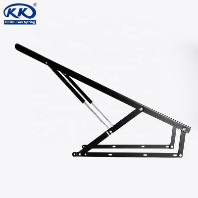 China Modern Wholesale Hardware Accessories Lift Heavy Duty Storage 1200mm Hydraulic Bed Lift Mechanism for sale