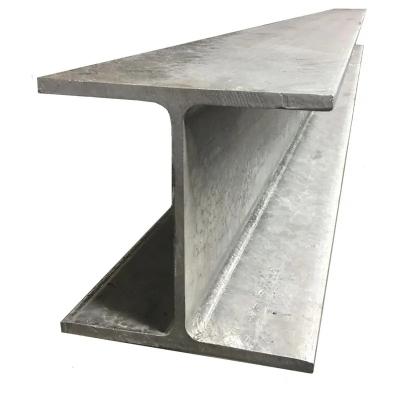 China Hot rolled iron carbon steel I-beams high qualityStructural steel construction girder H-beams for sale