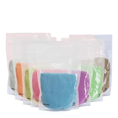 China Factory Supply Non-Toxic Customized Kids Toy Sand Clay Stretchy Sticky Colorful Smart Sand Clay for sale