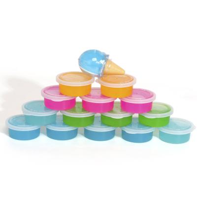 China Custom Kids Diy Crystal Slime Toy Crystal Mud Slime Set For Colorful Custom Multicolor Educational Mud for sale