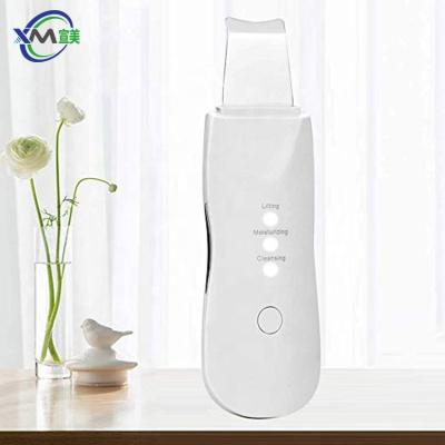 China Skin Rejuvenation Feature and Function Portable Ultrasonic Skin Scrubber Face DEEP CLEANSING Spatula for sale